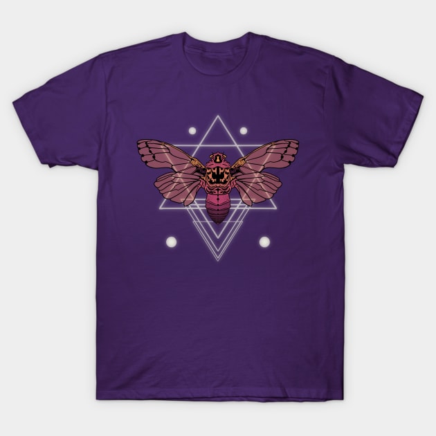 Cicada (sunset) T-Shirt by yeppep